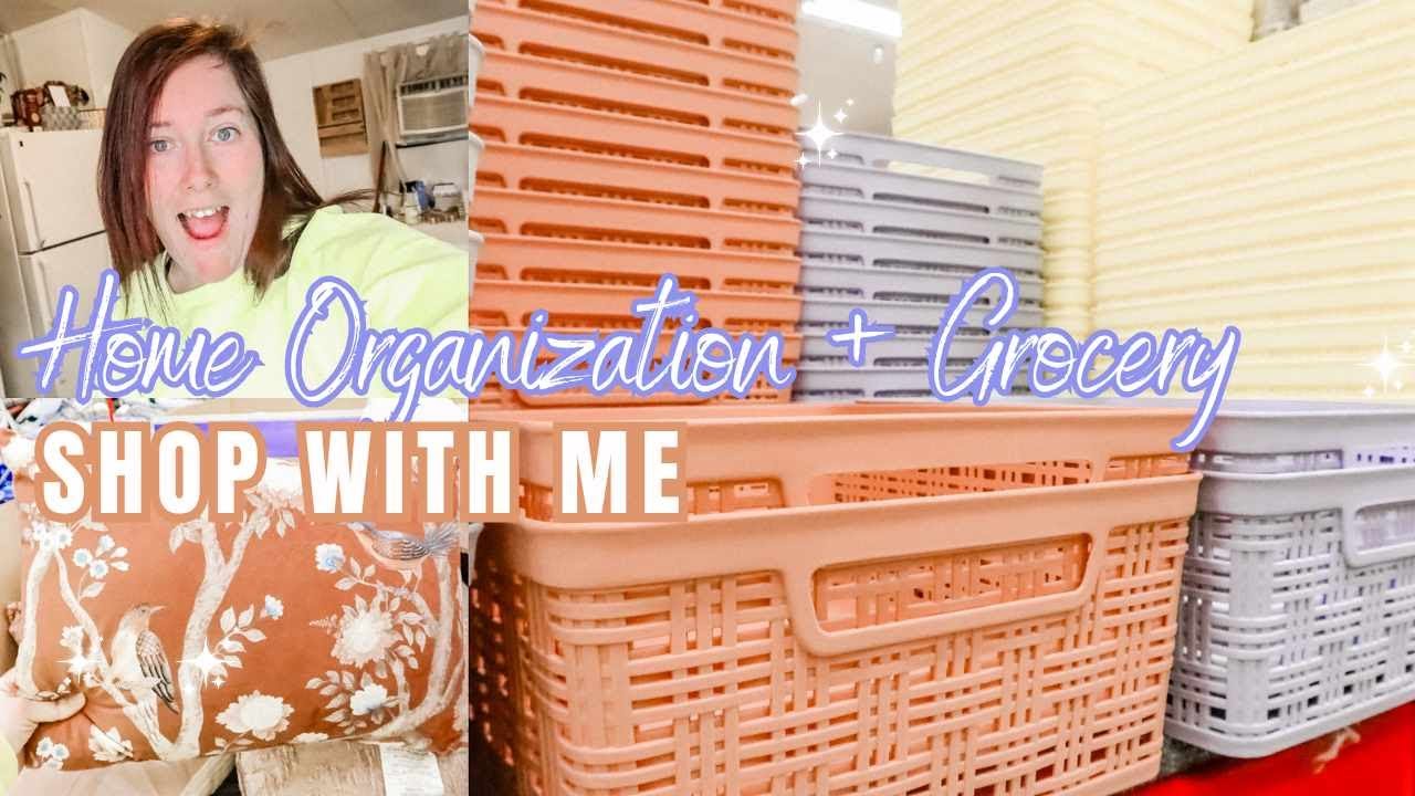BEST NEW HOME ORGANIZATION IDEAS ON A BUDGET 2024 // WEEKLY GROCERY & DECOR SHOP WITH ME / KIMI COPE