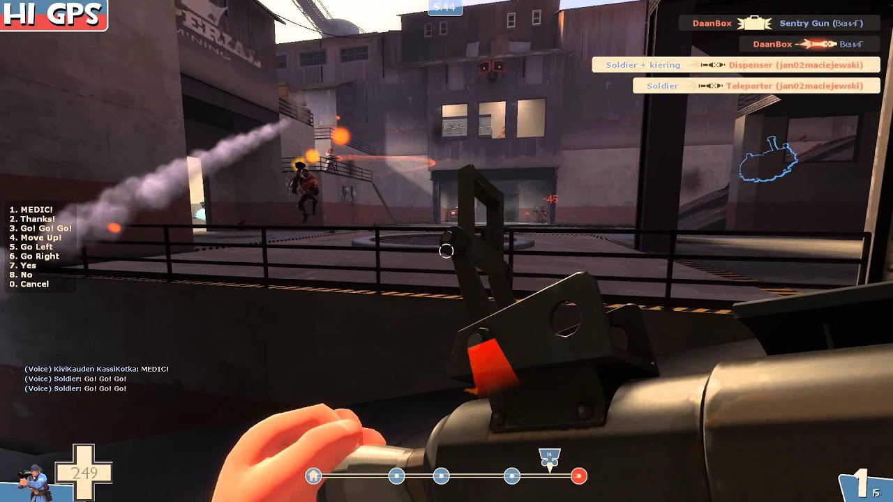Team Fortress 2 Gameplay: Soldier