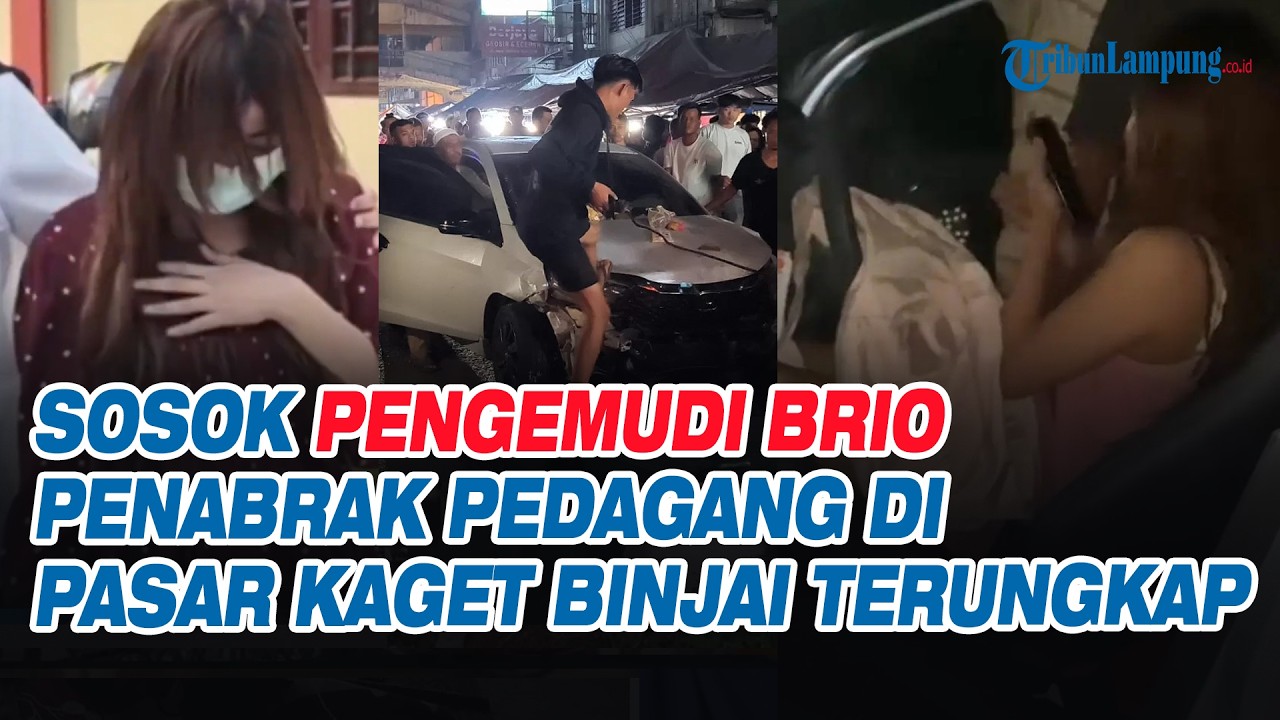 Sosok Pengemudi Brio Penabrak Pedagang di Pasar Kaget Binjai Terungkap