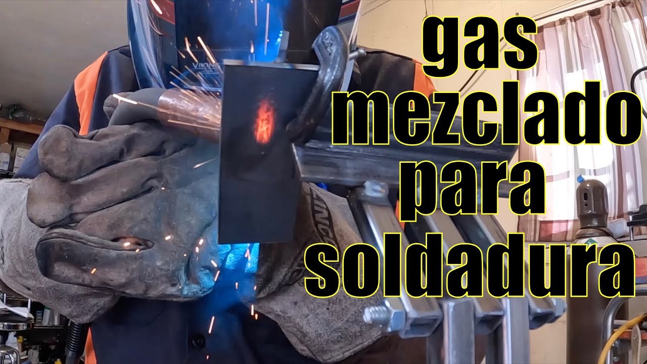 Lo mas CONEVENIENTE en GAS MEZCLADO para la SOLDADURA
