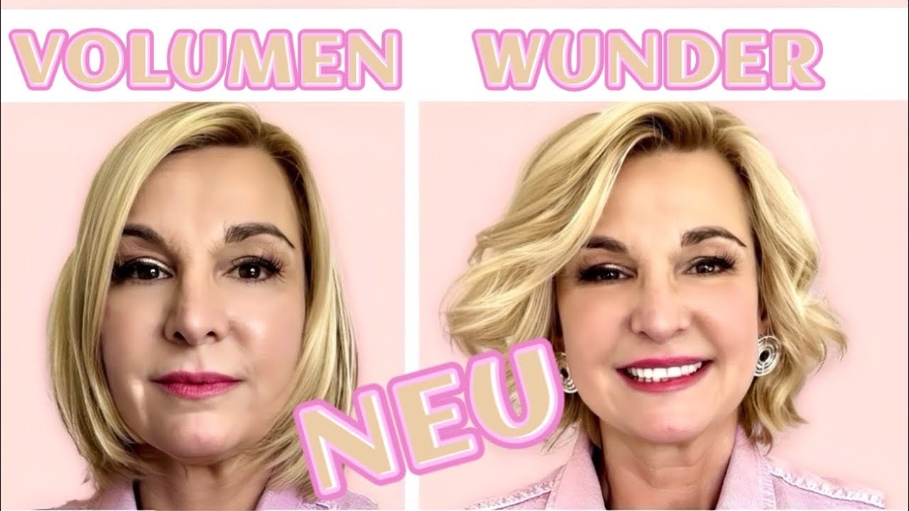 Vorher platt – nachher WOW! Das Volumen-Wunder für feines Haar