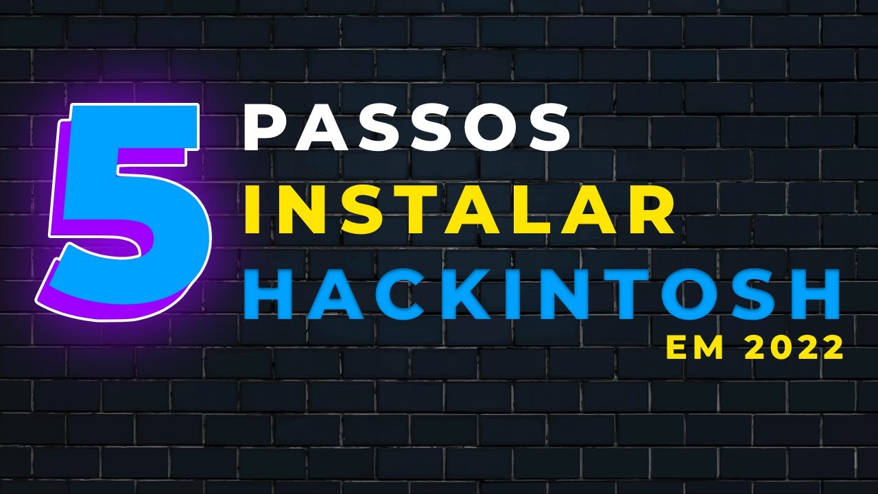 5 Passos SIMPLES para instalar QUALQUER Hackintosh de SUCESSO com Opencore (AMD & Intel)