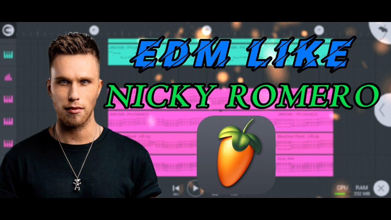 How To Make EDM Like Nicky Romero - FL Studio Mobile Tutorial (Afterglow Remake)