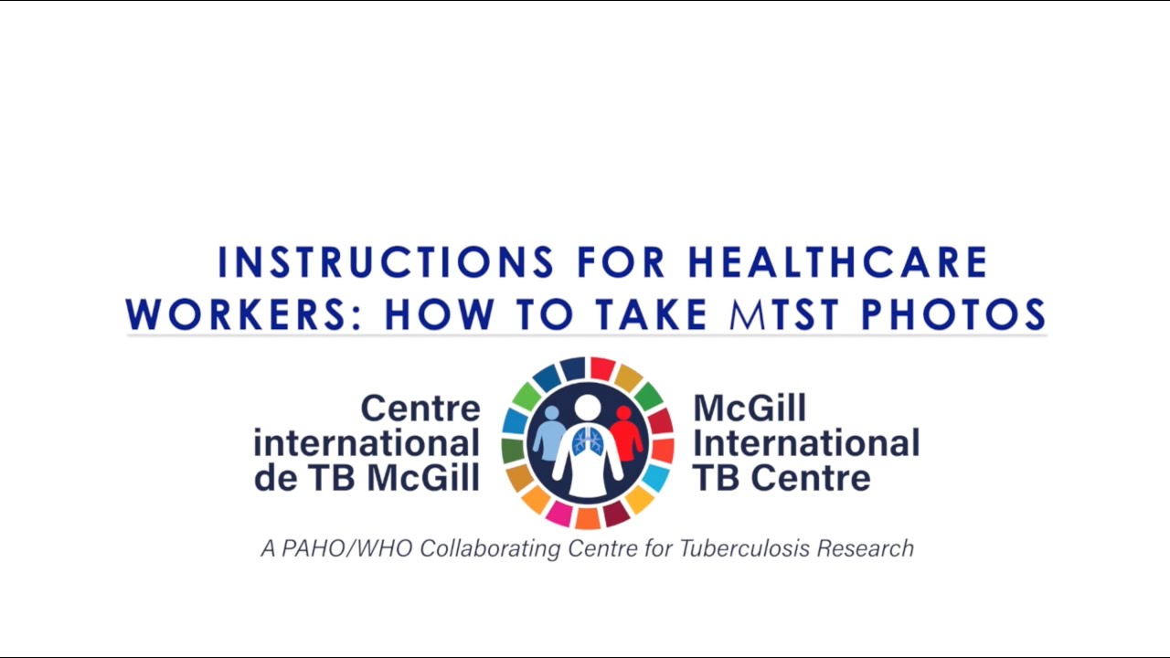 Instructions for Healthcare Workers: How to take mTST Photos