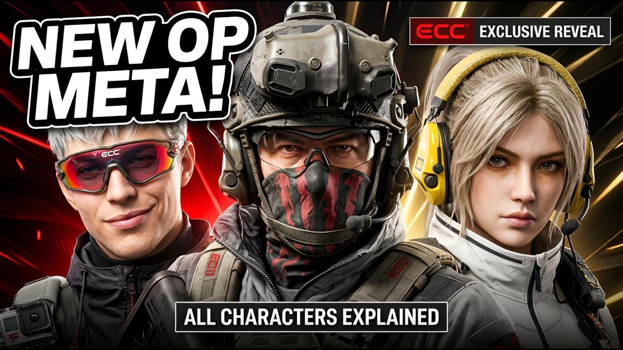 ECC: REDLINE &ndash; Exclusive Gameplay & ALL Characters Explained!