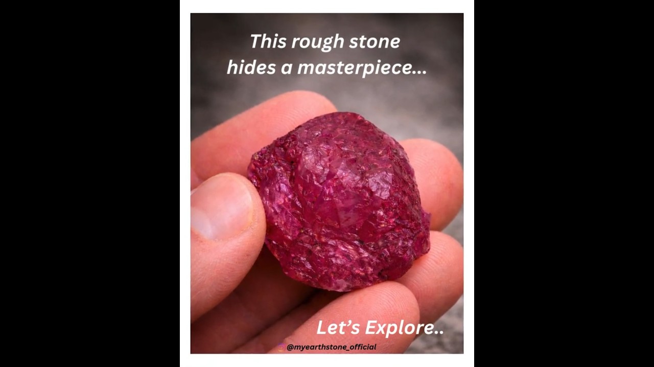 Process of Making from Rough Stone to Masterpiece | Gemstone Making Process | Gemstone for Jewelry