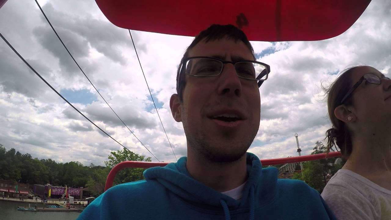 round trip sky ride at Lake Winnie Opening Day 2016 (May 5th, 2016)