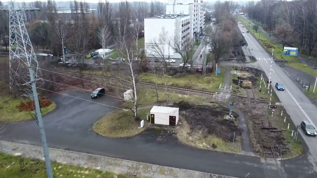 Sosnowiec - Tramwaj 26 przebudowa torowiska. Ulica Wojska Polskiego