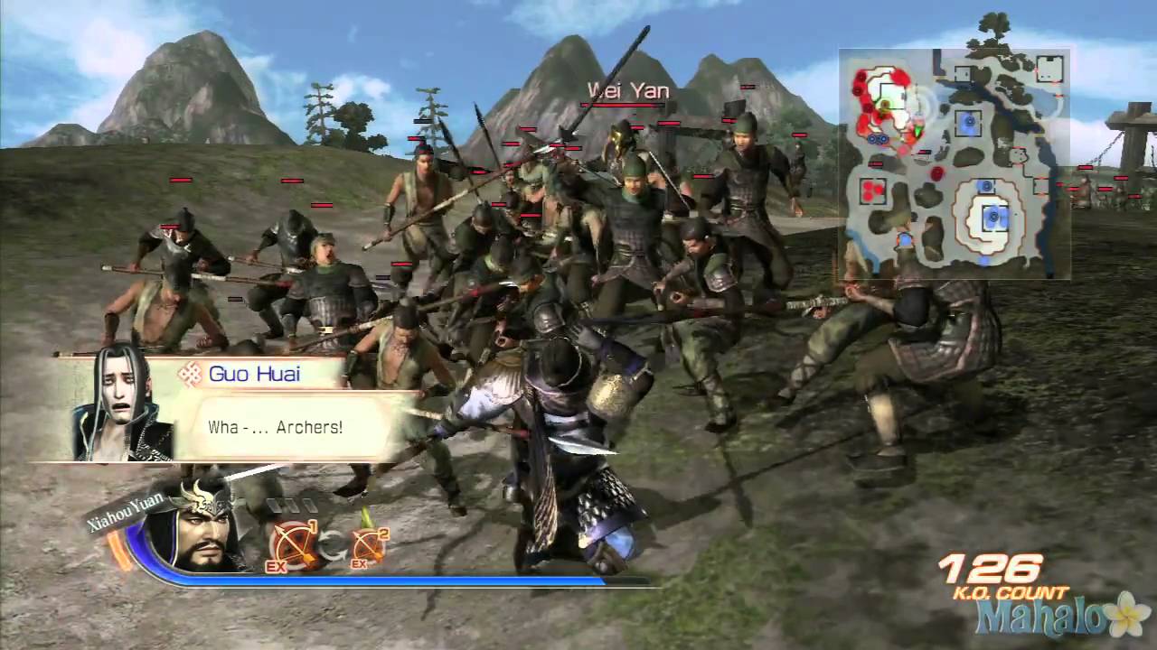 Dynasty Warriors 7 - Wei Mission 20 - Battle of Mt Dingjun Part 1 - Part 01