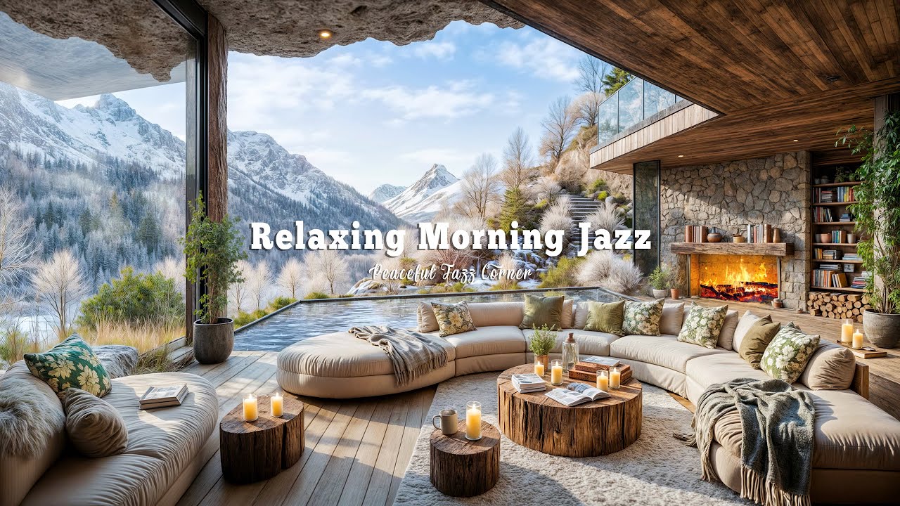 Relaxing Morning Jazz Music In Peaceful Forest | Outdoor Ambiance With Soft Jazz For Good Mood
