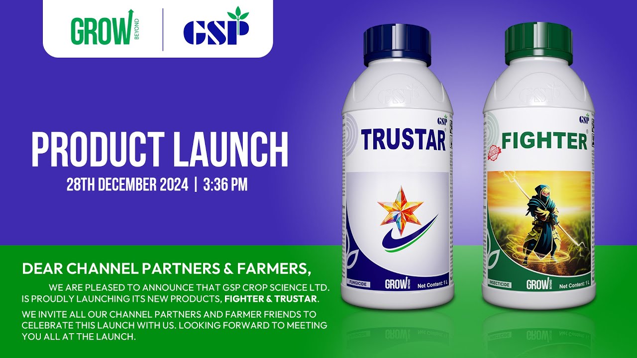 Unveiling the Future of Crop Protection | Live Launch of FIGHTER & TRUSTAR by GSP