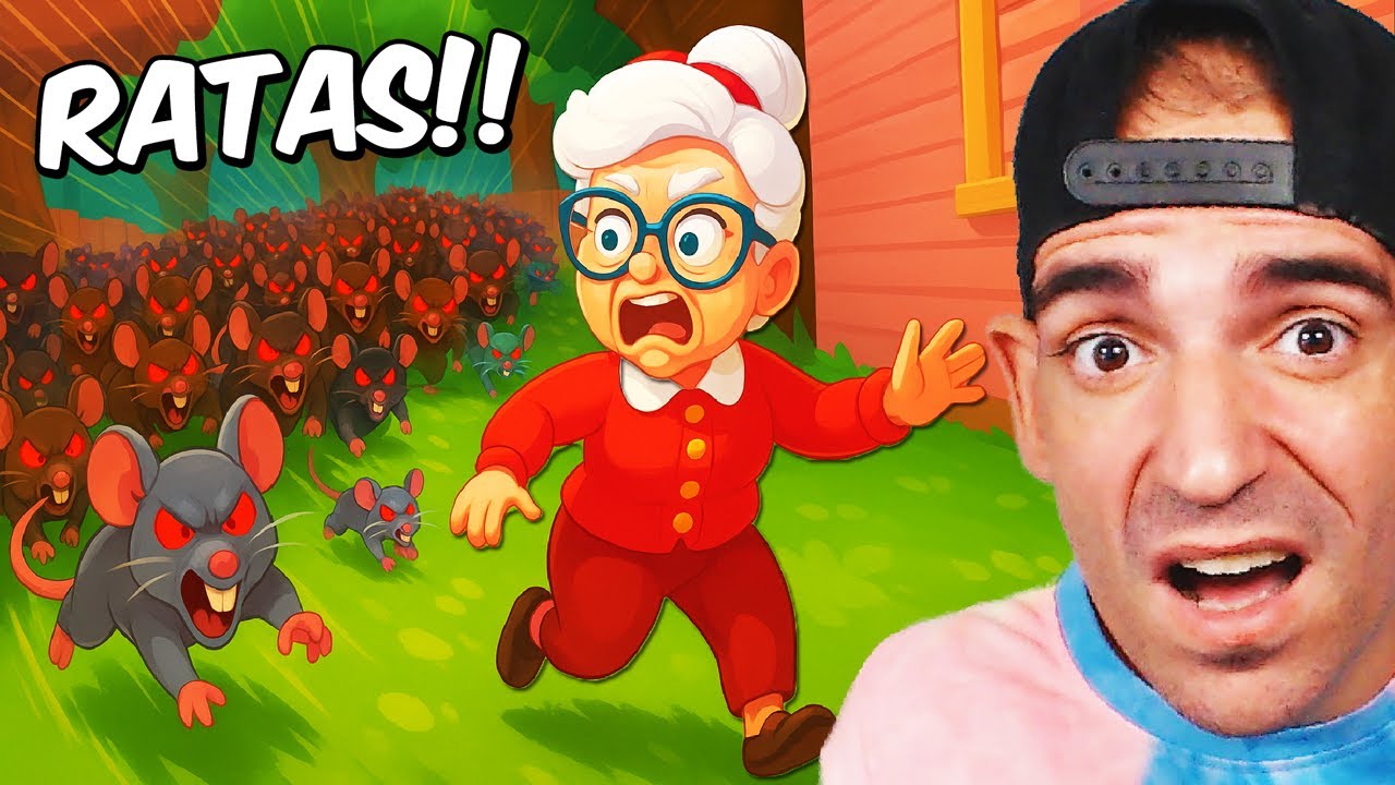 METÍ RATAS en la CASA de la ABUELA y PASÓ ESTO... 😱🐁👵 - Cat From Hell 2
