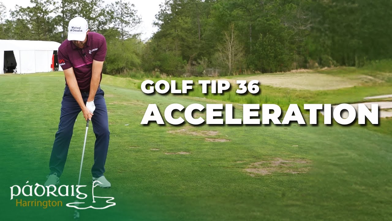 GET A BETTER STRIKE ON THE BALL WITH THIS ADJUSTMENT | Paddy's Golf Tip #36 | Padraig Harrington