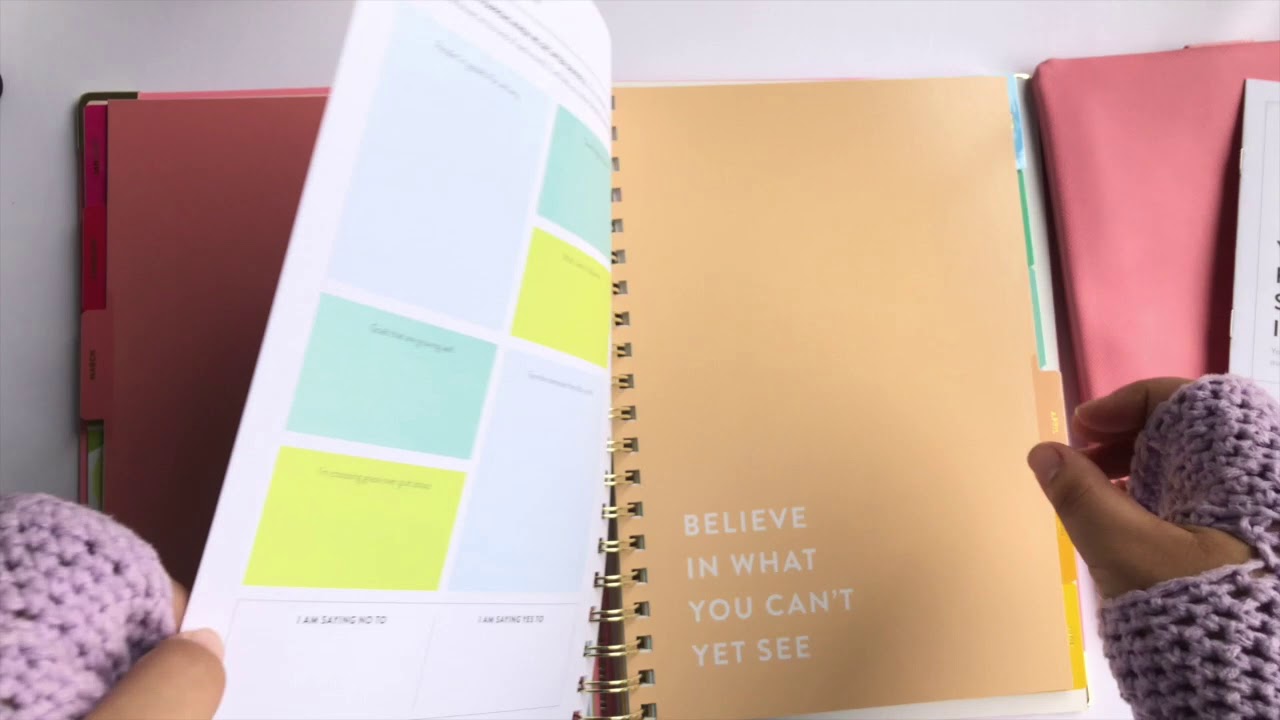 Unboxing PowerSheets 2021 Pink Sunrise