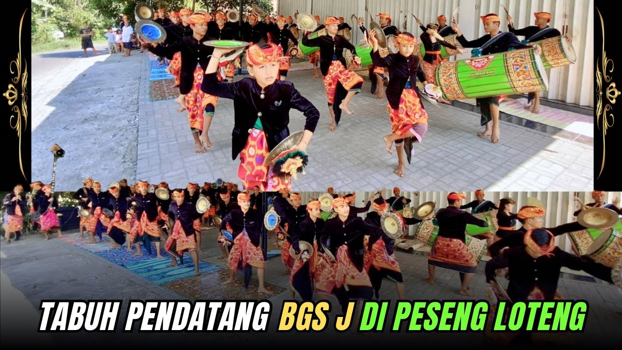 MANTAP VARIASI TERBARU!! || TABUH PENDATANG BGS J SURADADI DI PESENG LOTENG
