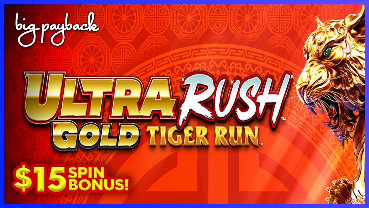 Ultra Rush Gold Tiger Run Slot - ALL FEATURES, HIGH STAKES!