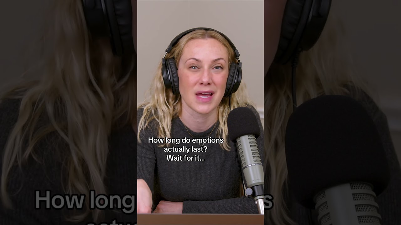 How long do emotions ACTUALLY last? #mentalhealth #mentalhealthmatters #therapy