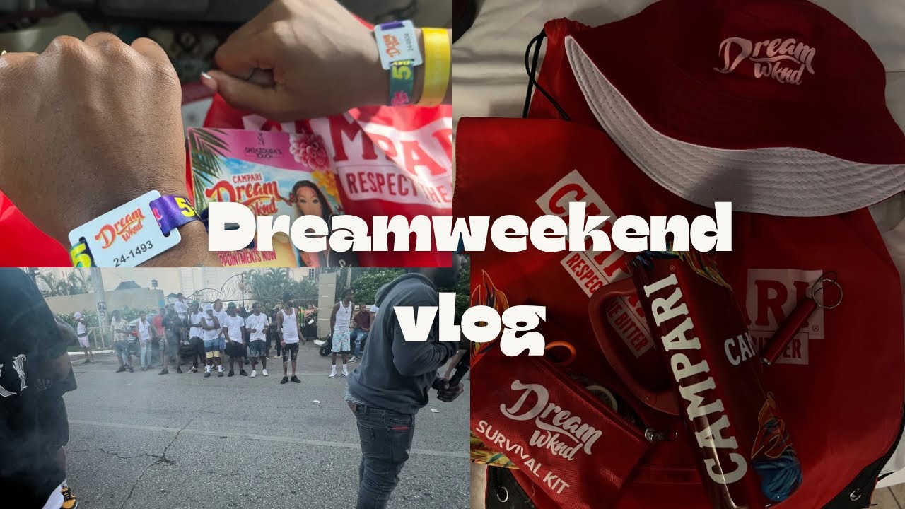 DREAM WEEKEND VLOG JAMAICA 2024 - WE ENDED UP IN TOMMY LEE MUSIC VID…
