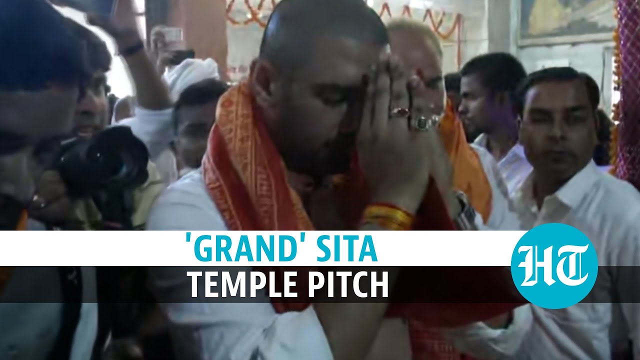 'More grand than Ayodhya Ram temple...': LJP chief's Sita temple pitch
