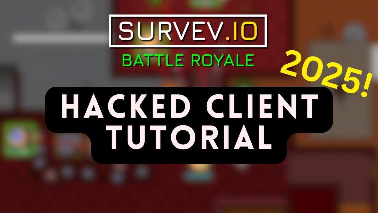(OUTDATED, NEW VIDEO) How to install Survev Hacks - BEST SURVEV.IO CHEATS