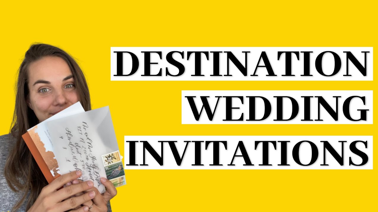 Destination Wedding Invitations