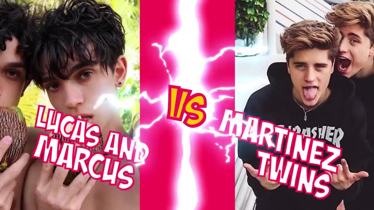 Lucas and Marcus Vs Martinez Twins Battle Musers Musical.ly Complication