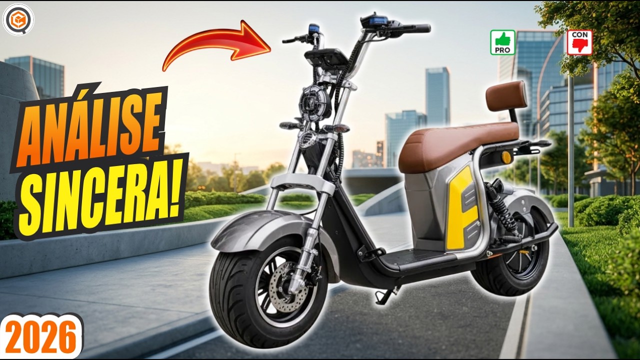 72 KM/H?! A VERDADE sobre a PANDA SCOOTER R13-S de 1000W!
