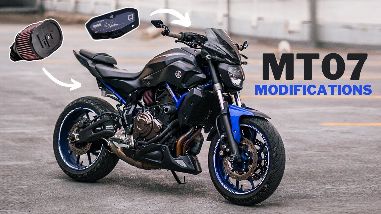 Модификации Yamaha MT 07