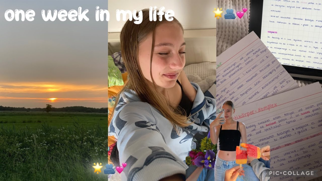 one week in my life ☀️💕