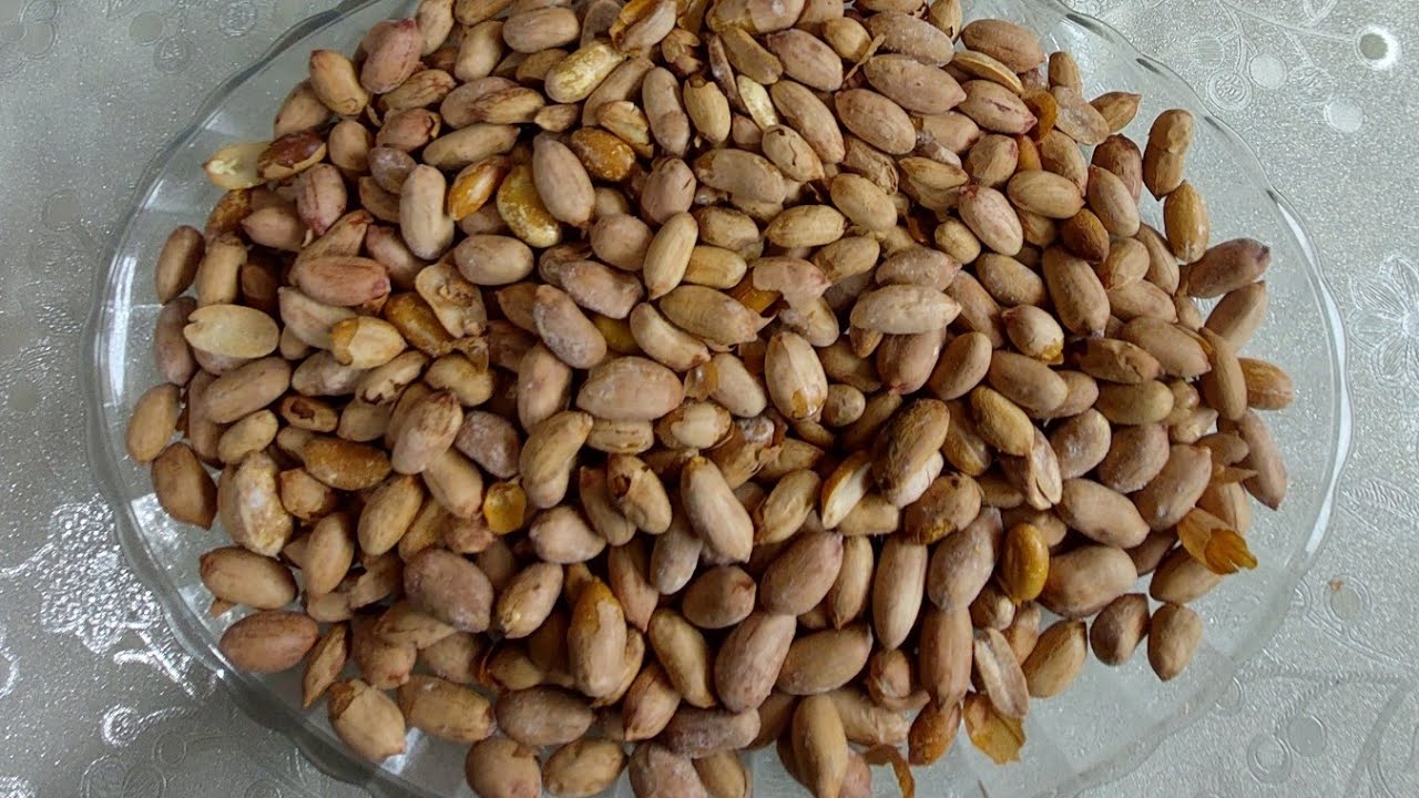 تحميص الفستق السوداني في المنزل بطريقة سهلة وبسيطة ونجاحها 💯😍