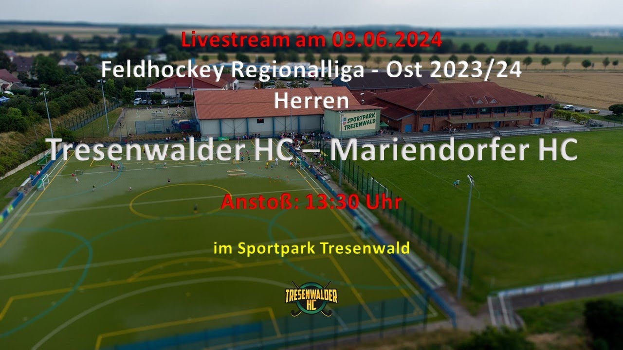 Live Feldhockey Regionalliga Ost - Herren 2023/24, Tresenwalder HC - Mariendorfer HC