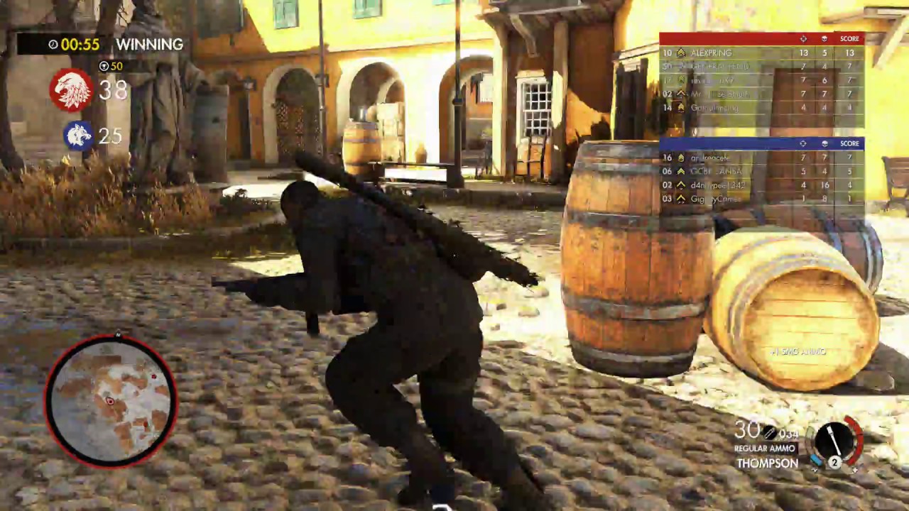Sniper Elite 4 - Multiplayer Gameplay