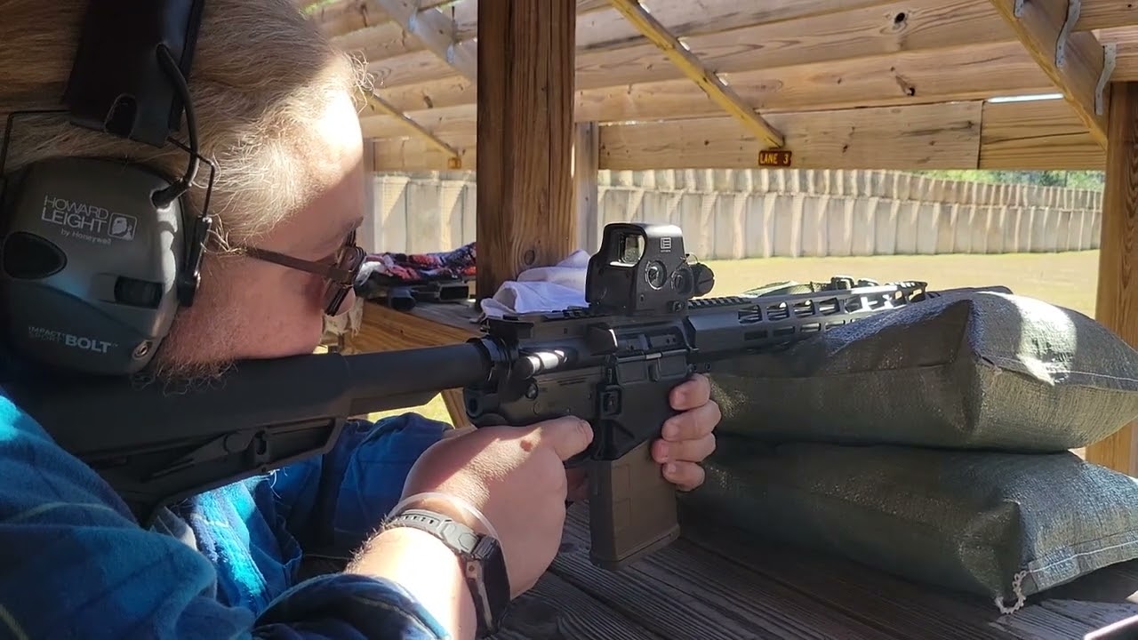 Ruger SFAR with SilencerCo Omega 36M Suppressor