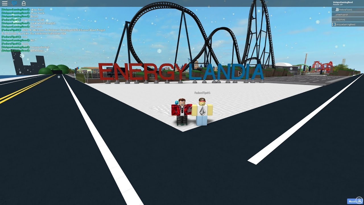 Let's visit EnergyLandia ROBLOX.