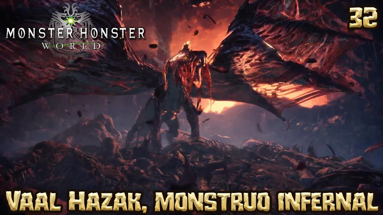 Monster Hunter World - Ep. 32 -  Vaal Hazak, monstruo infernal - Monster Hunter: World | PC