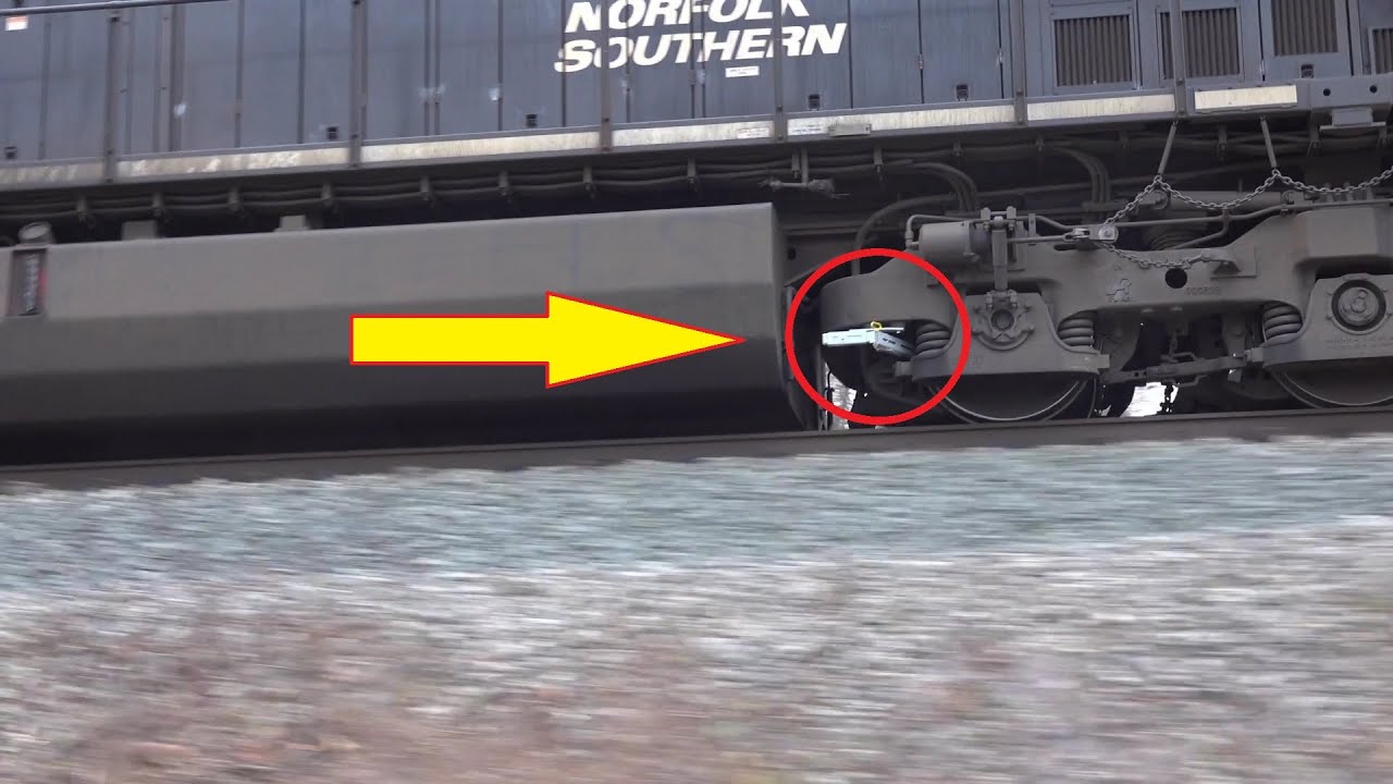 Что это за странное устройство на локомотиве NS? Двойной поезд CSX встретился подряд! Преследован...