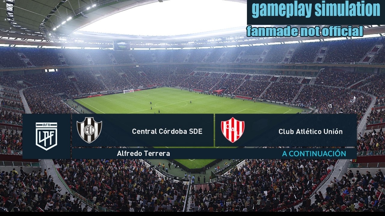 Central Córdoba vs Unión | Argentine Liga Profesional | Gameplay Simulation