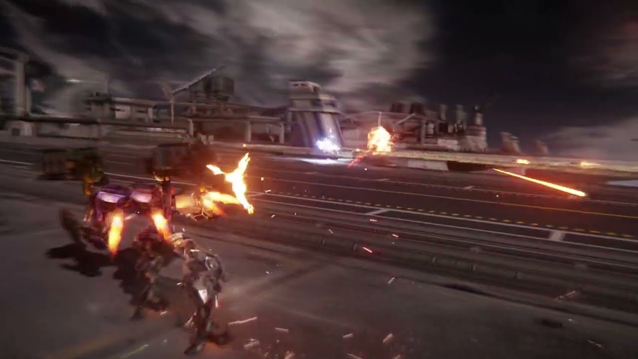 Rusty no borders with the NEXT movement mod (Armored Core VI)