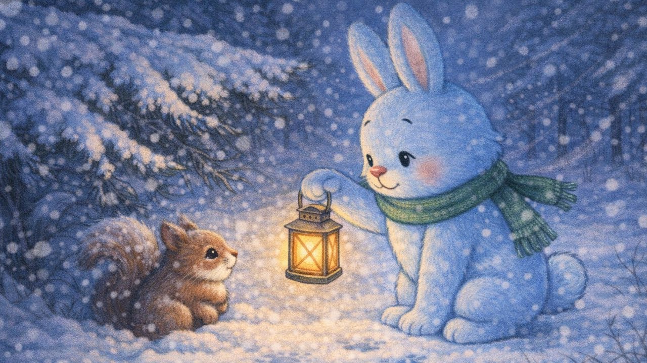 Priče za decu - Zeka Luka i snežna oluja | Bajkovito.co ❄️🐰🐿️