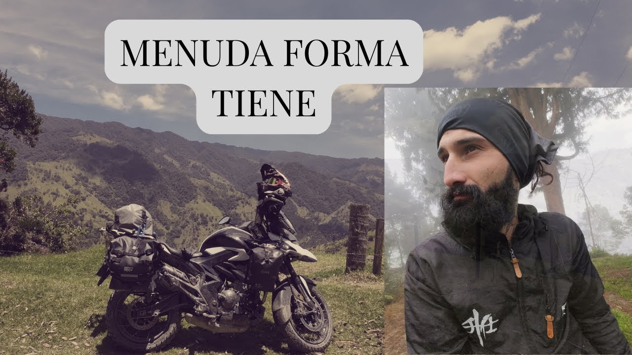 POV rodando una ZONTES T350-- Vias Secundarias Colombianas