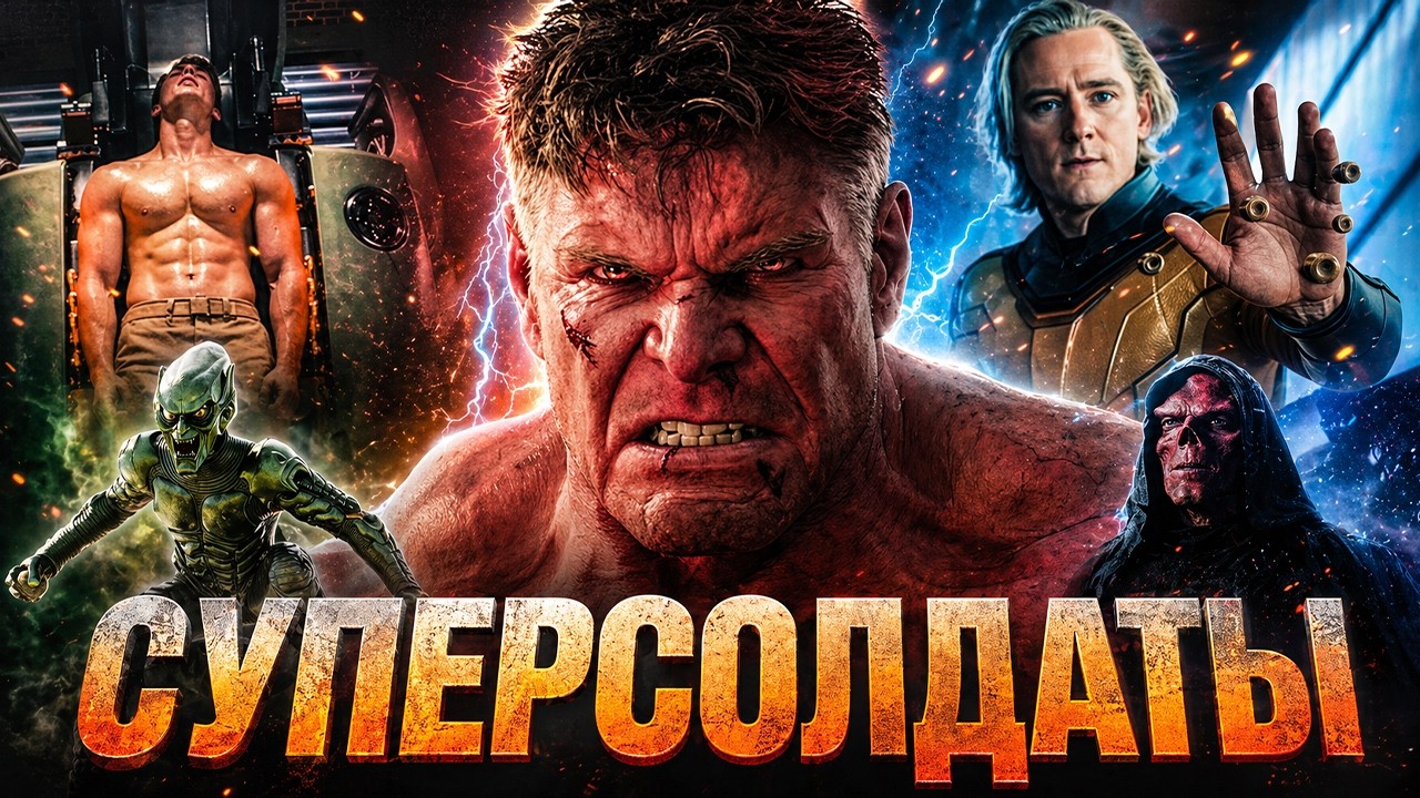 7 уровней сыворотки суперсолдата