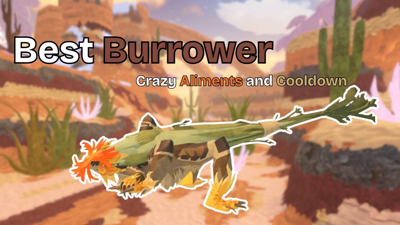 Kosing as the STRONGEST Creature with Burrower... || Grysallmog || Creatures of Sonaria