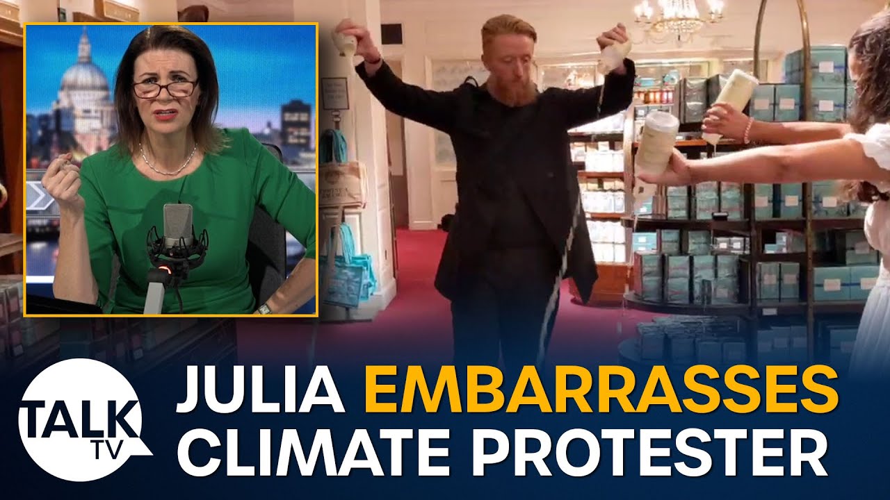 Julia Hartley-Brewer embarrasses 'spoiled' Animal Rebellion activist