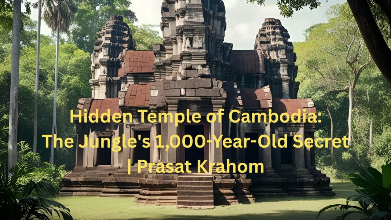 Hidden Shiva  Temple of Cambodia- Jungle's 1,000-Year-Old Secret  Prasat Krahom @scripts-terra