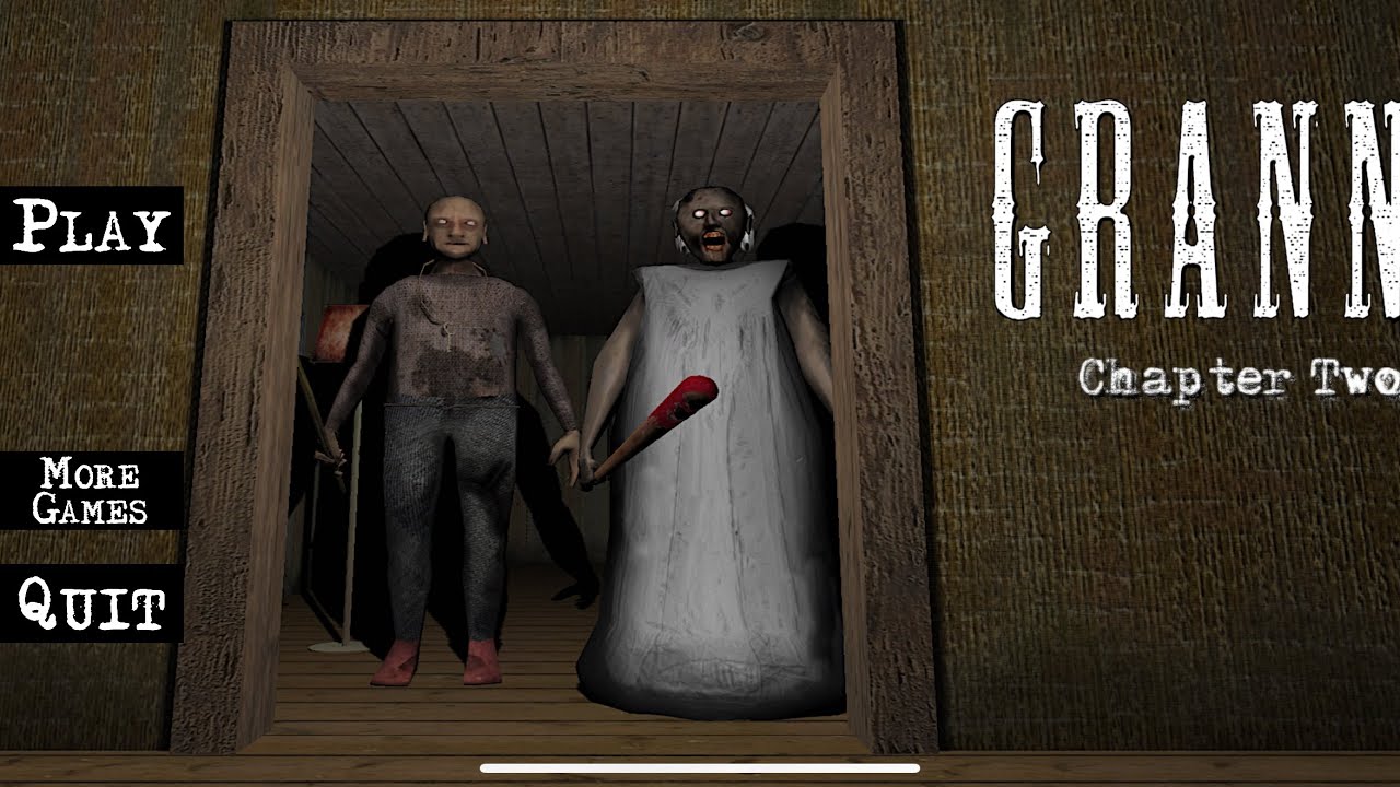 MOBILE GAME GRANNY CHAPTER 2 BOAT ⛴️ ESCAP 😞 #horrorgaming #gaming 
