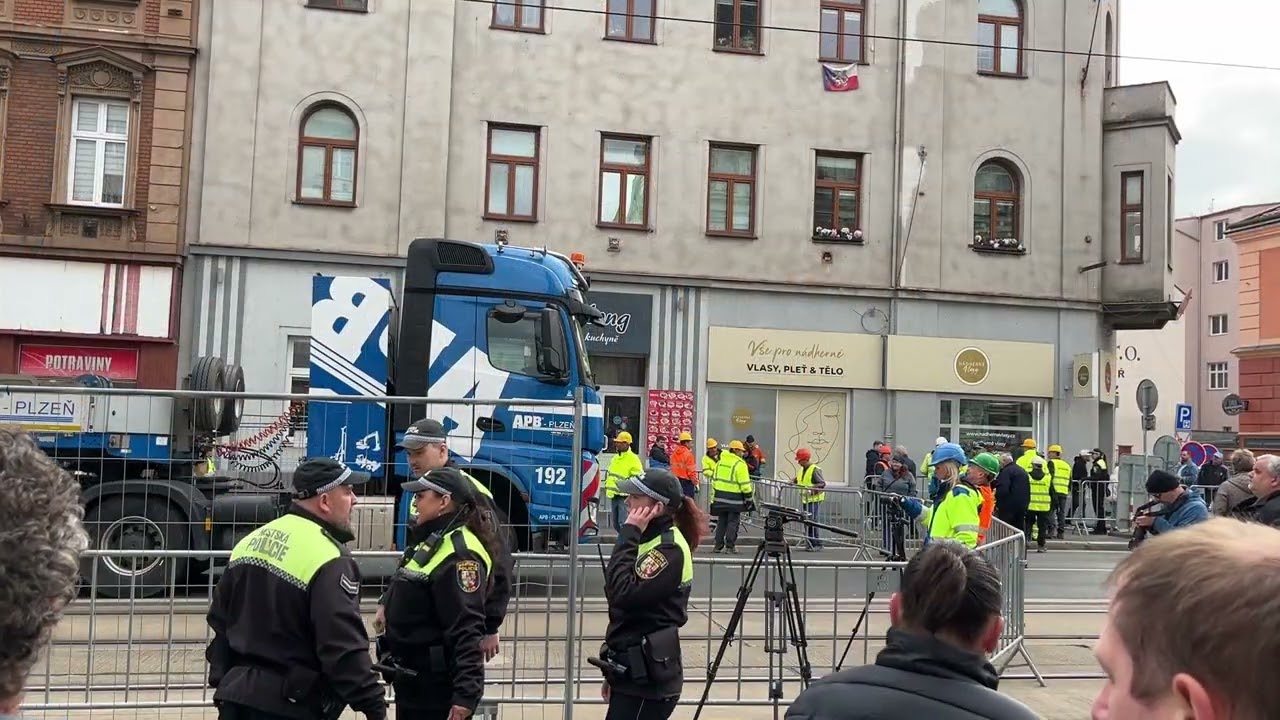 Létající tank Sherman - Plzeň 12.10. 2025
