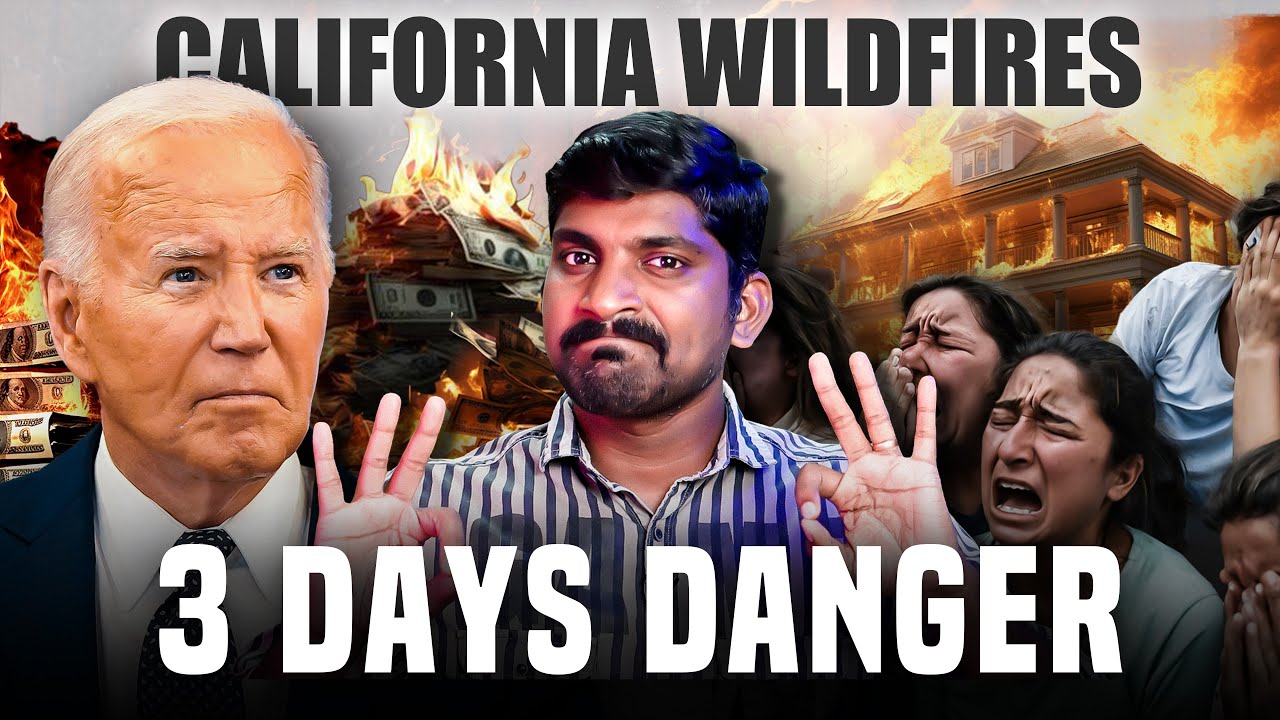 மிரட்ட போகும் 3 நாட்கள் | Los Angeles wildfires Next 3 Days | Tamil | TP