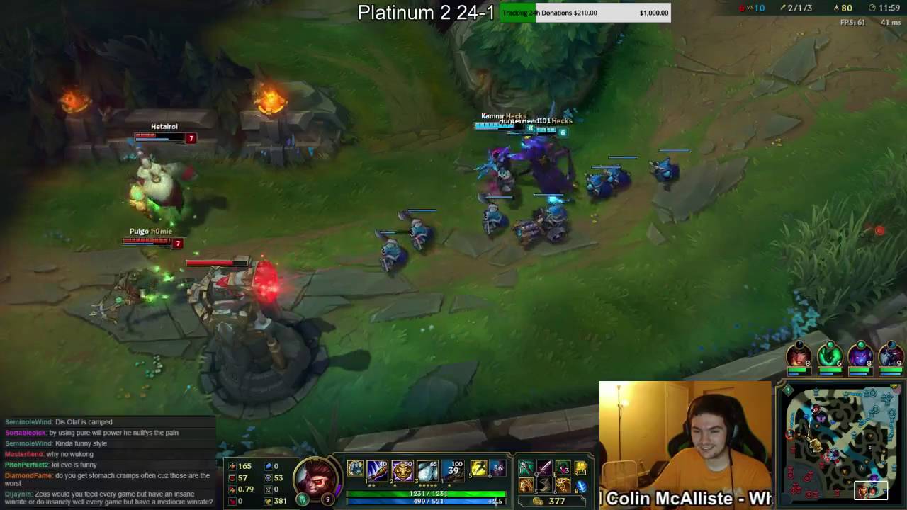 Allorim's Unranked to Diamond Wukong Only Marathon: Game 26 [vs Olaf]