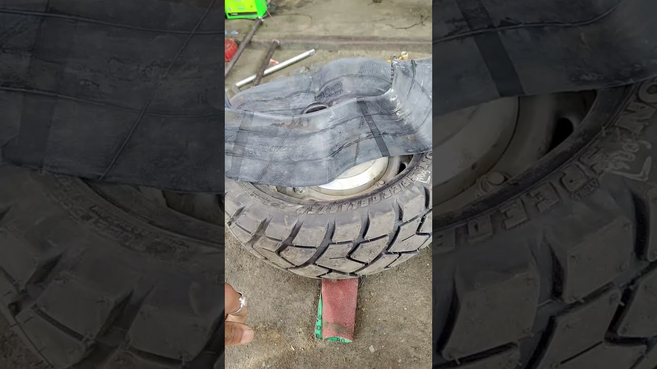 I install wide tyre in my activa.