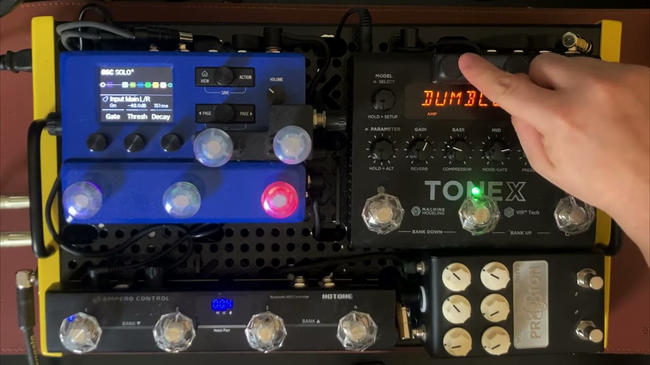 Menor e Melhor Pedalboard que já tive!!! Pedalboard 2026